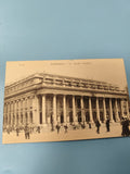 Ancienne carte postale animée Bordeaux Grand Théâtre vintage ref 2