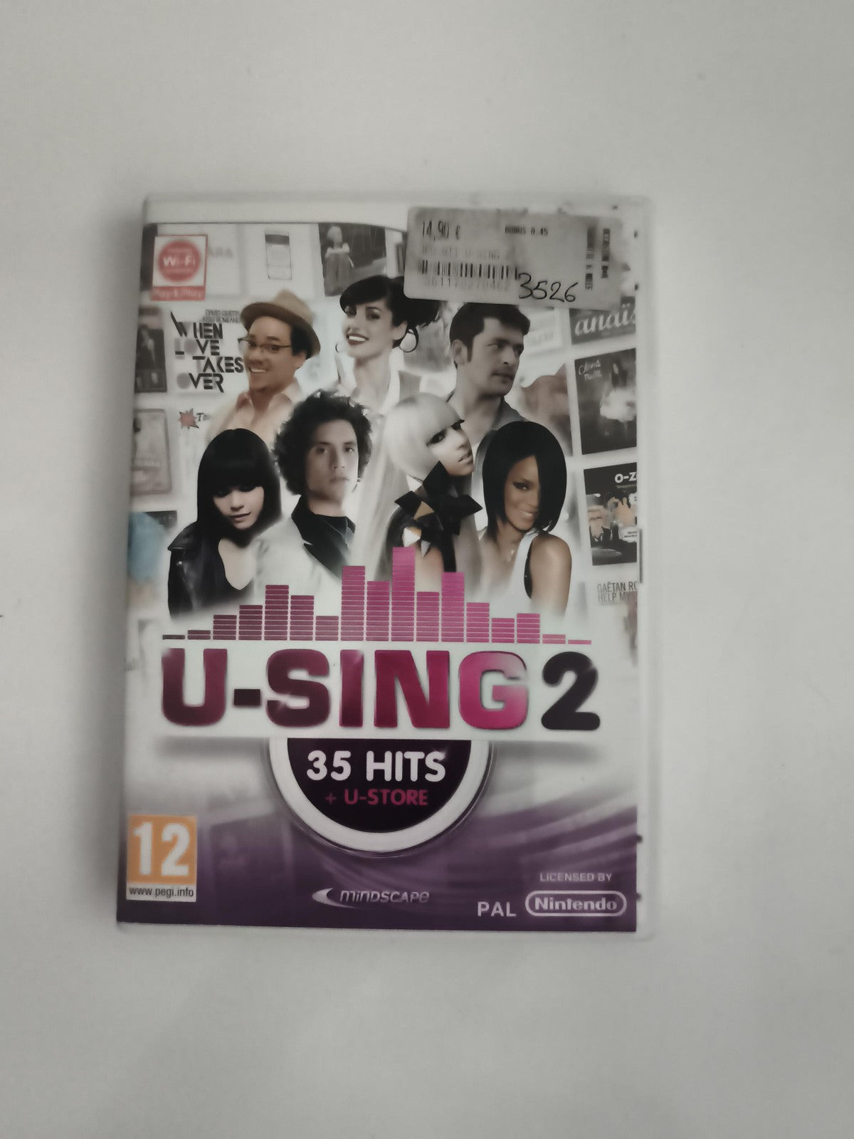 Jeu Wii U-Sing 2 Nintendo 35 Hits PAL sans notice karaoké