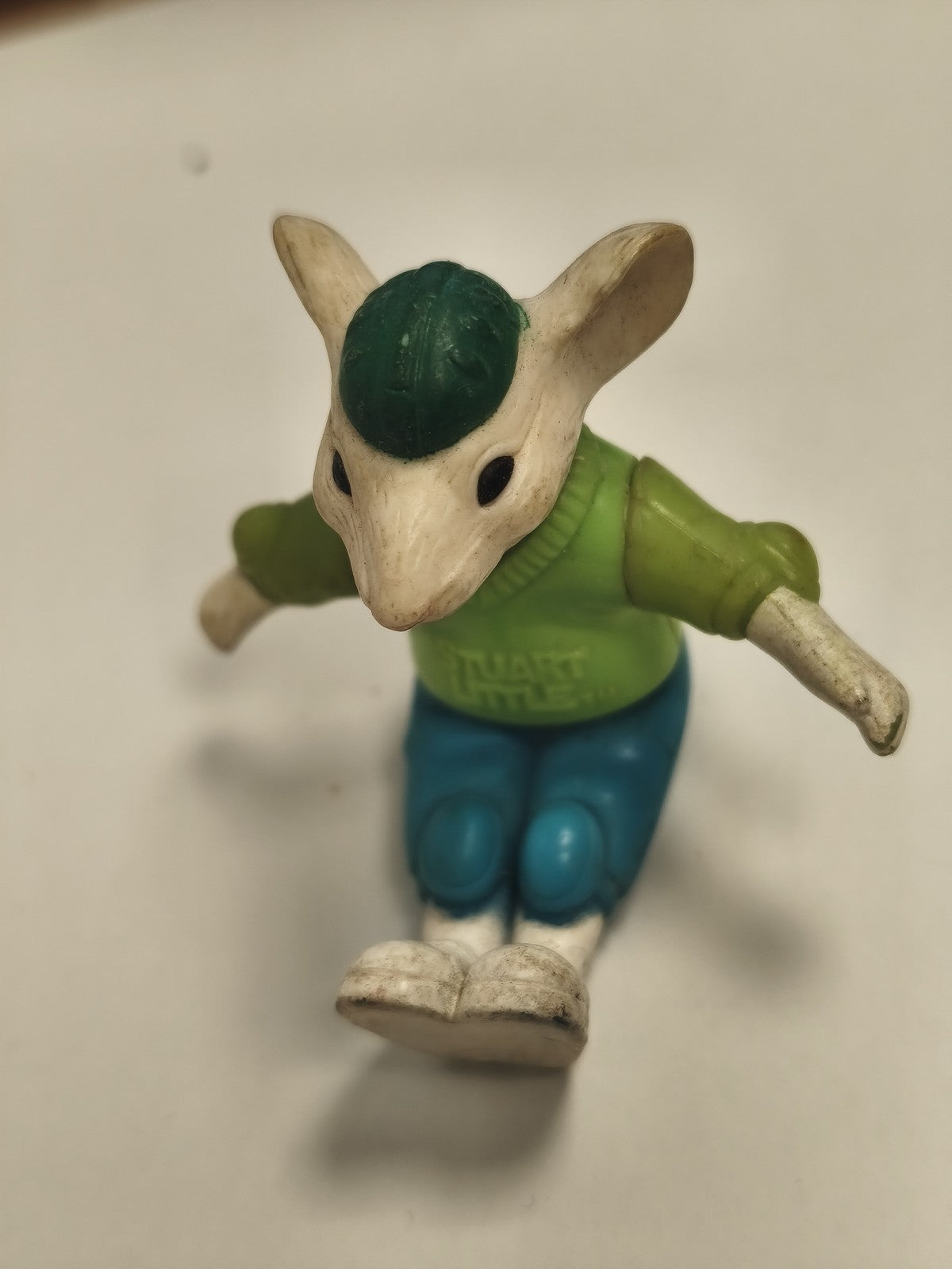 Figurine ancienne Stuart Little vintage rétro collection film souris jouet déco