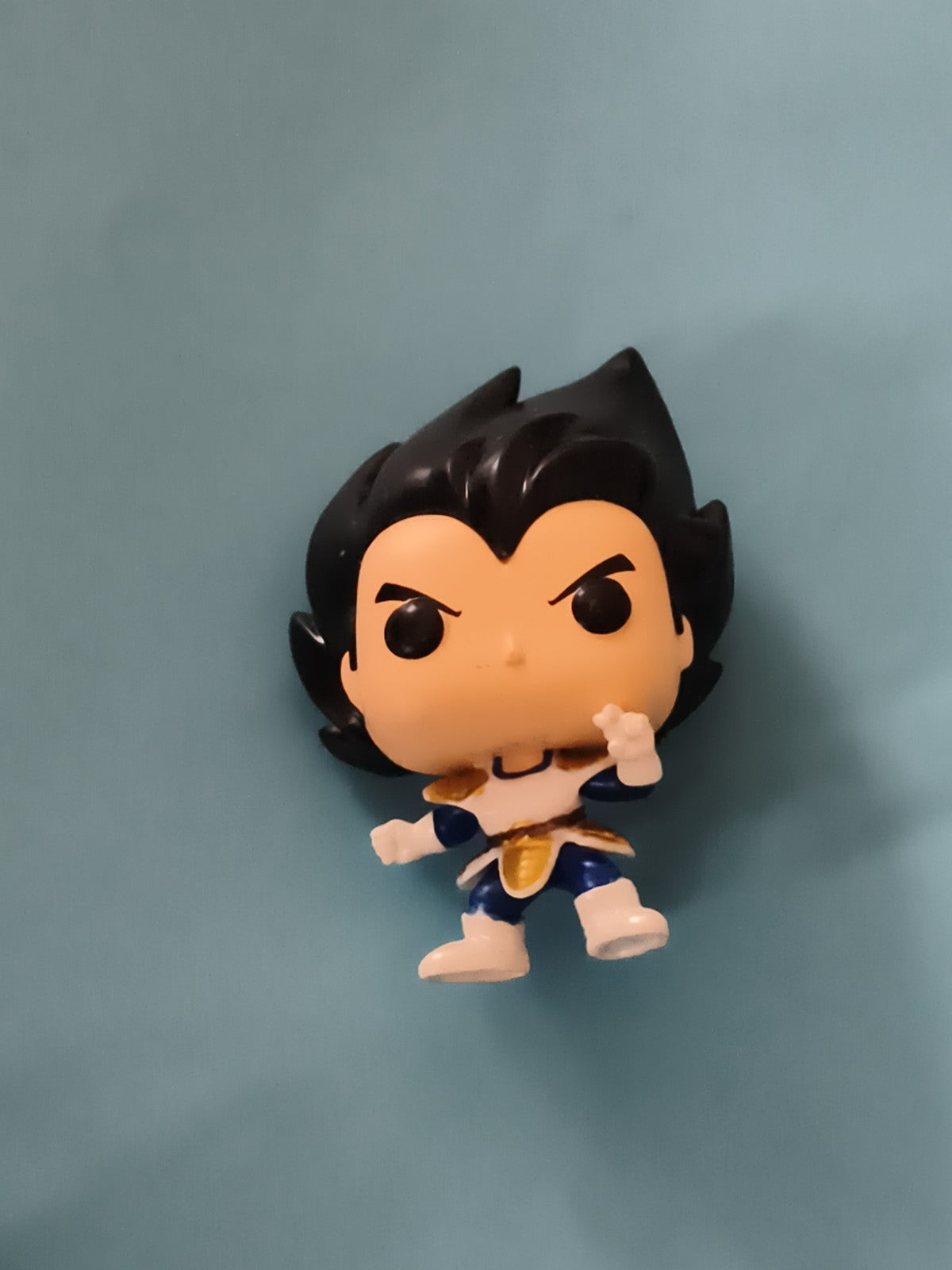 Figurine Funko Pop Vegeta Dragon Ball Z costume bleu blanc doré