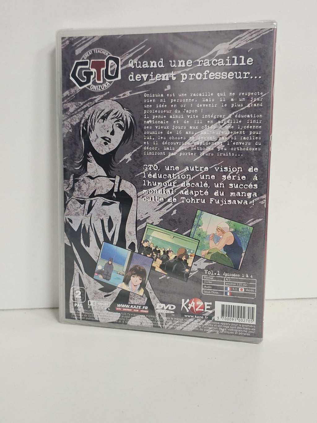 DVD GTO Great Teacher Onizuka Vol 1 neuf sous blister animé manga français
