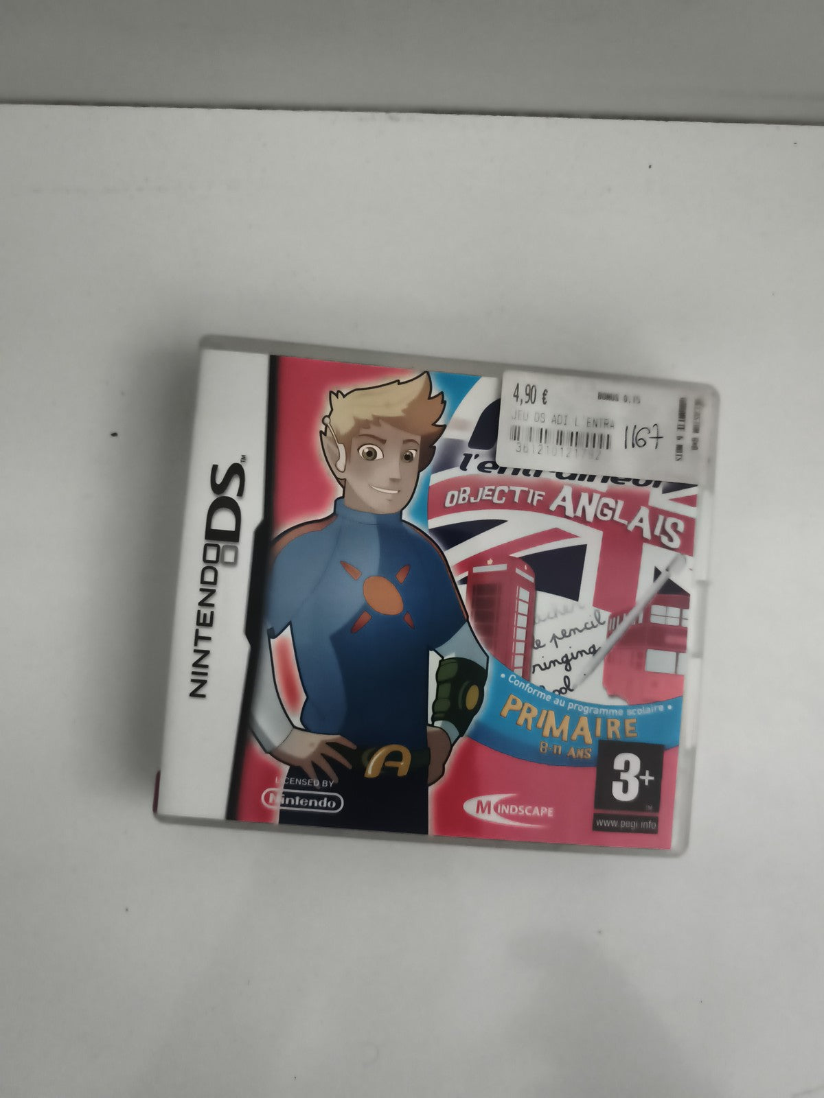 Jeu Nintendo DS Objectif Anglais primaire Mindscape éducatif 3+ licence