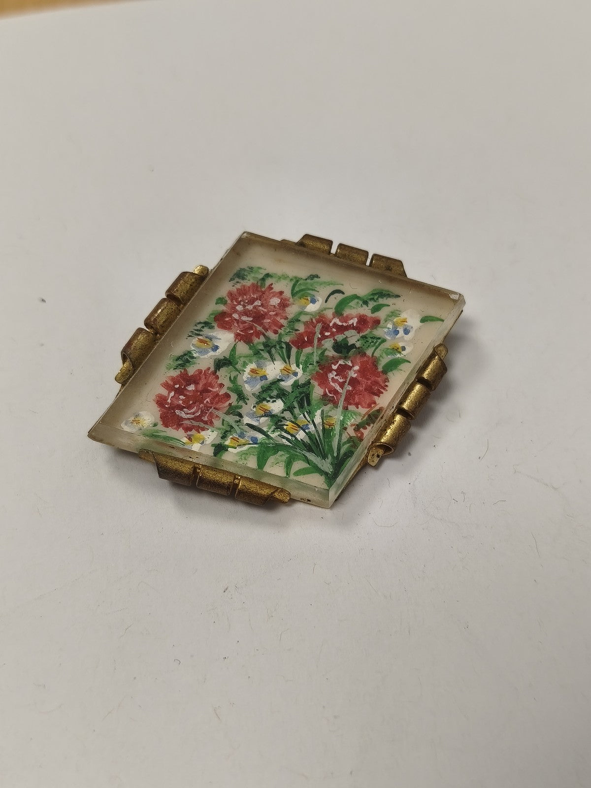 Broche rétro vintage ancienne fantaisie bijou élégant accessoire original occasi