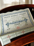 Action au porteur Société Générale Foncière 1927 document financier vintage