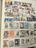 Lot de timbres Belgique oblitérés divers motifs portraits couleurs variées