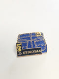 Pin's ancien rétro Lee Cooper vintage, badge de collection années 80 90 rare