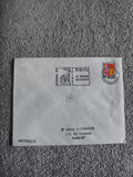 Lettre oblitérée Foire de Tours 1941 imprimés, cachet Indre-et-Loire philatélie