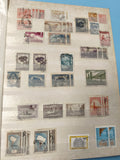 Lot anciens timbres oblitérés Argentine collection philatélie animaux paysages