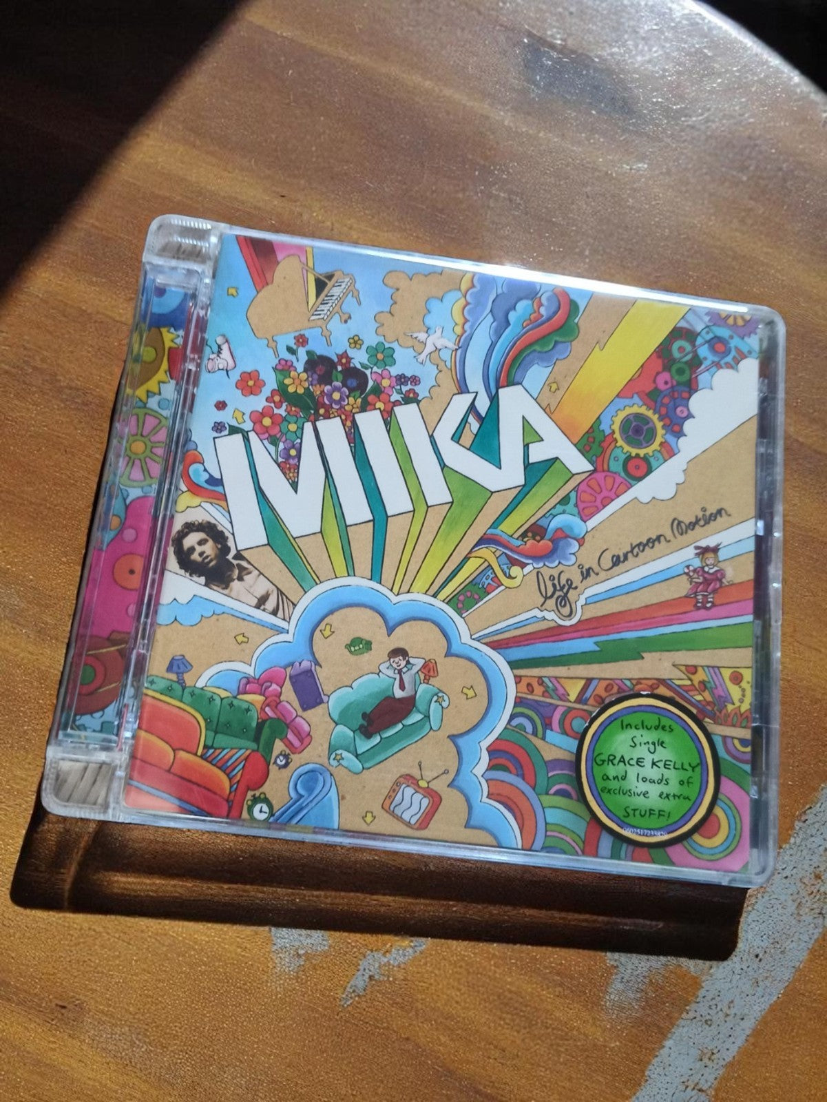 CD Mika Life in Cartoon Motion, années 2000, pop, rare, édition originale