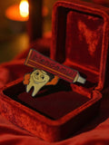 Pin's publicitaire Blendamyl vintage ancien badge rétro tube dentifrice