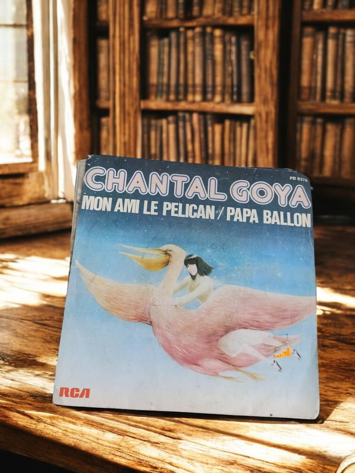 Vinyle 45 tours Chantal Goya RCA Mon ami le Pélican vintage rétro