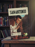 Livre poche San-Antonio Faut être logique Fleuve Noir polar vintage rétro