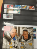 Timbres Suisse Helvetia thématiques + photo Breitling Orbiter, philatélie