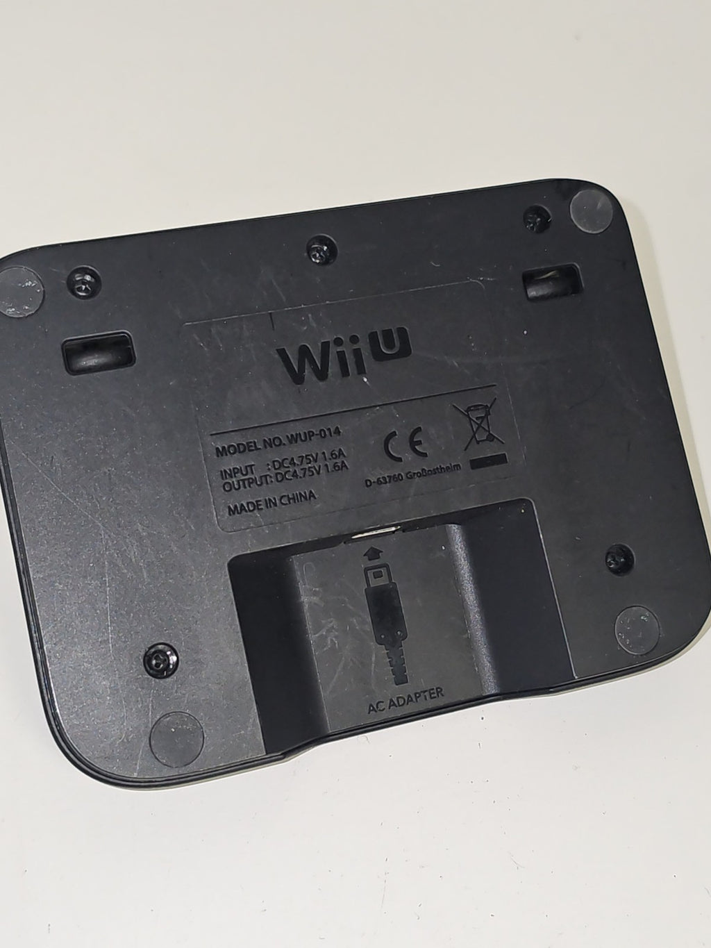 Station de charge officielle Nintendo Wii U Gamepad support berceau d'origine