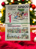 Magazine Spirou n°782 vintage 1953, couverture BD, édition rare ancienne