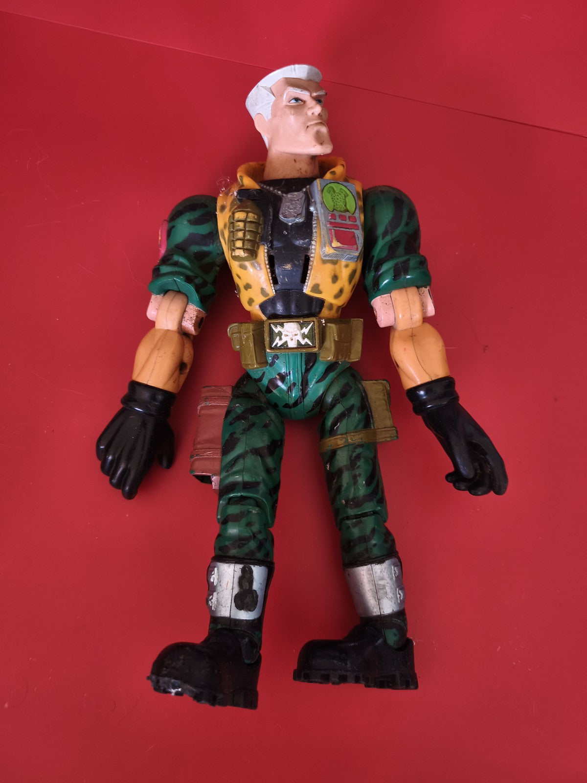Figurine parlante Chip Hazard 30cm Small Soldiers Kenner articulée d'occasion