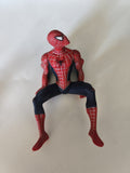 Figurine Spider-Man Marvel avec moto ? Super héros pilote jouet articulé d?occas