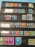 Lot ancien timbres oblitérés Hollande, collection néerlandaise, couleurs variées