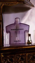 Miniature parfum Rykiel Homme vintage violet Sonia Rykiel Paris flacon rare