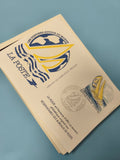 Enveloppe premier jour FDC La Poste timbre Les Postiers Autour du Monde Ref 11