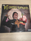 Vinyle 33T 16 Succes Typiques Vega pochette mexicaine musique latino
