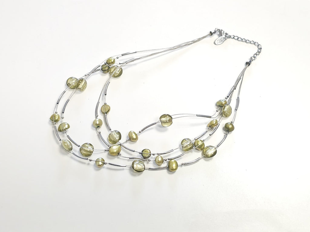 Collier rétro signé Patrice Breal ancien, bijou fantaisie vintage collection