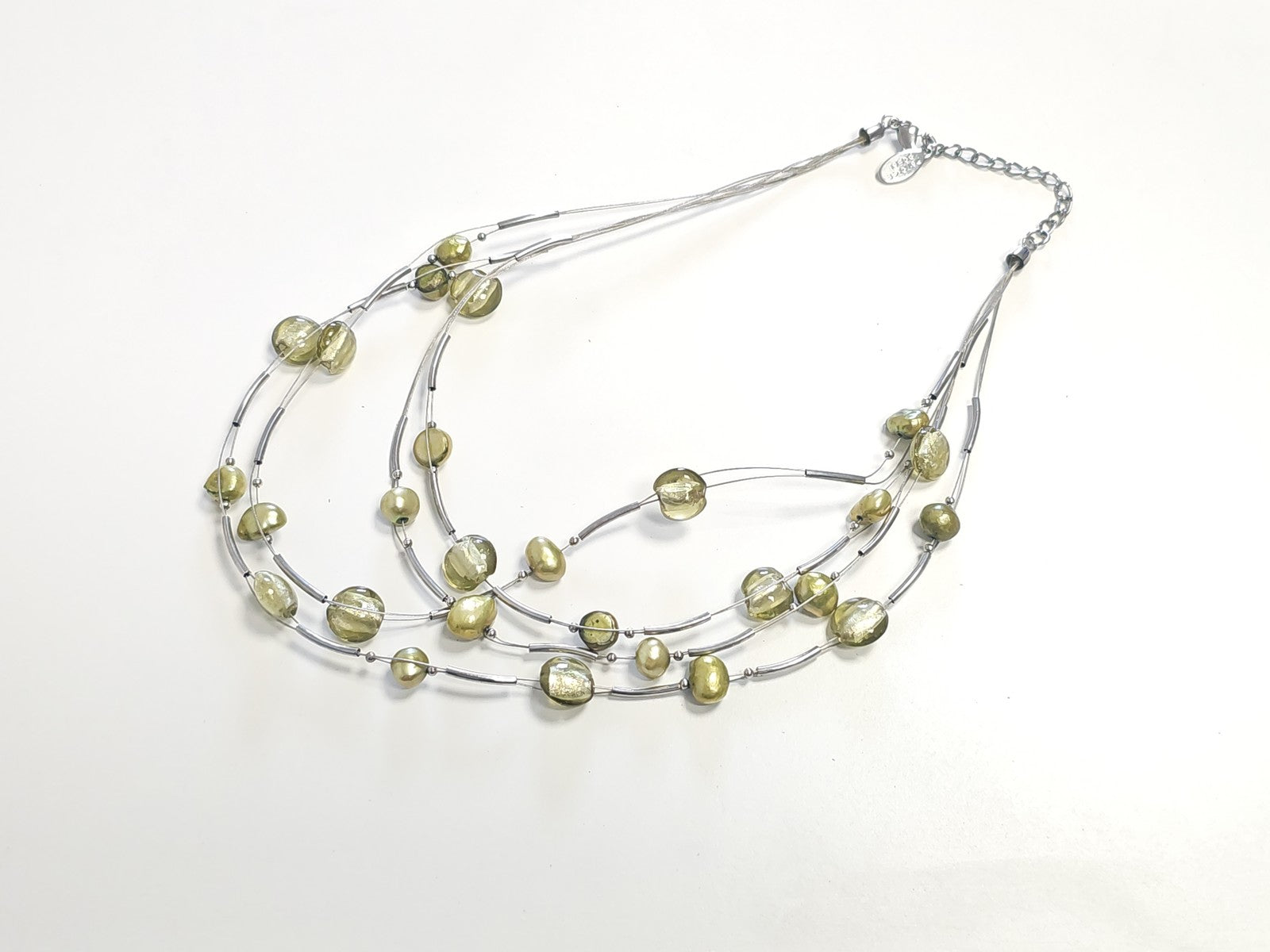 Collier rétro signé Patrice Breal ancien, bijou fantaisie vintage collection