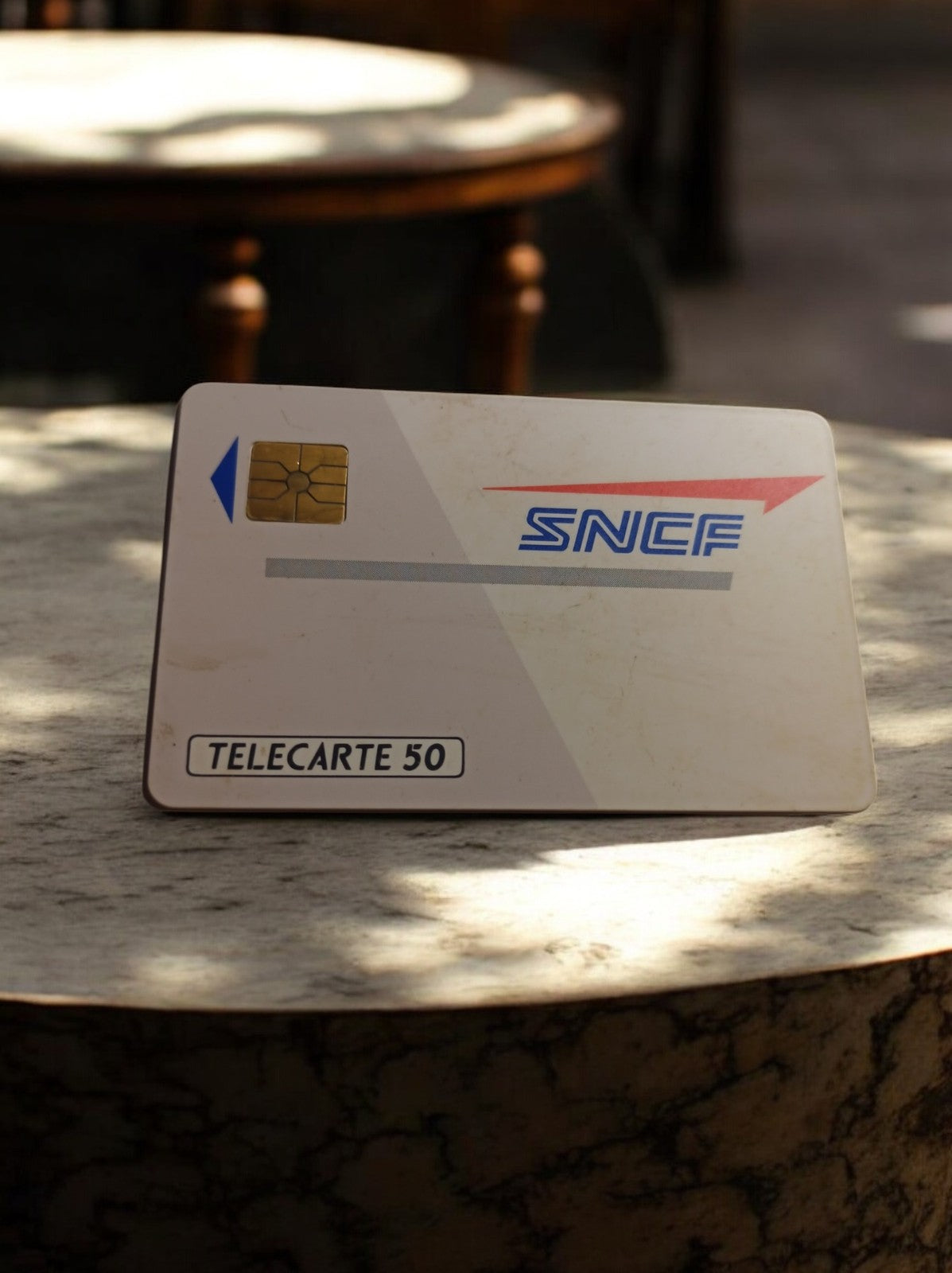 Carte téléphonique SNCF vintage Télécarte 50 puce ancienne France