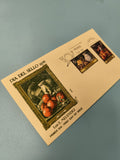 Enveloppe FDC Espagne 1976 Dia del Sello timbre Luis E. Melendez fruits