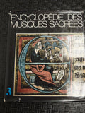 Encyclopédie vintage des musiques sacrées grand format ancien livre rare