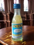 Mignonnette vintage Ricard Pacific, bouteille miniature collection, étiquette bl