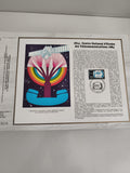 Feuillet CEF Centre National d’Études Télécommunications 1984 philatélie timbre