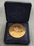 Médaille ancienne Ville de Pau Henri IV dorée Pichard France coffret