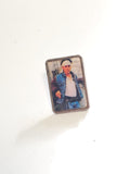 Pin's rétro ancien Johnny Depp collection cinéma badge vintage acteur film rare