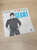 Disque vinyle 45 tours ancien Alain Chamfort rétro collection musique française