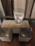 Verres publicitaires Joker vintage, jus de fruits, lot rétro déco ancien