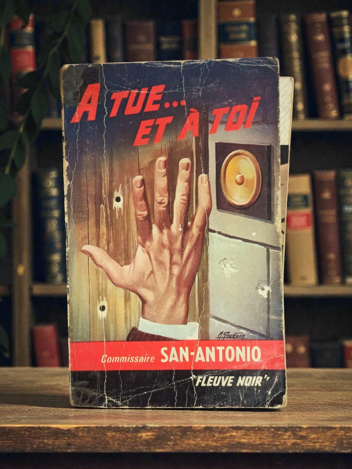 Livre de poche ancien San-Antonio A tue et à toi Fleuve Noir polar vintage