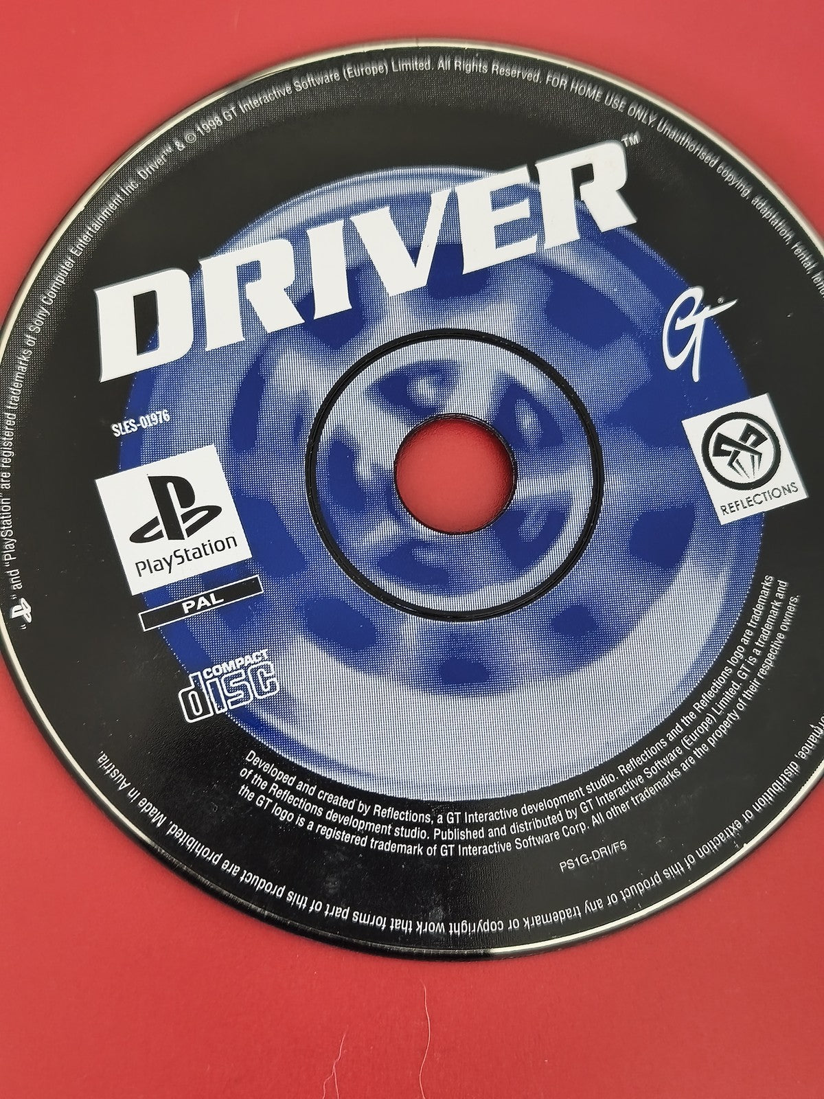 CD jeu Driver pour Sony PlayStation PS1 - disque seul, version originale