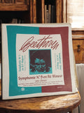 Vinyle 33 tours Beethoven Symphonie 9 ancien rétro, disque classique vintage