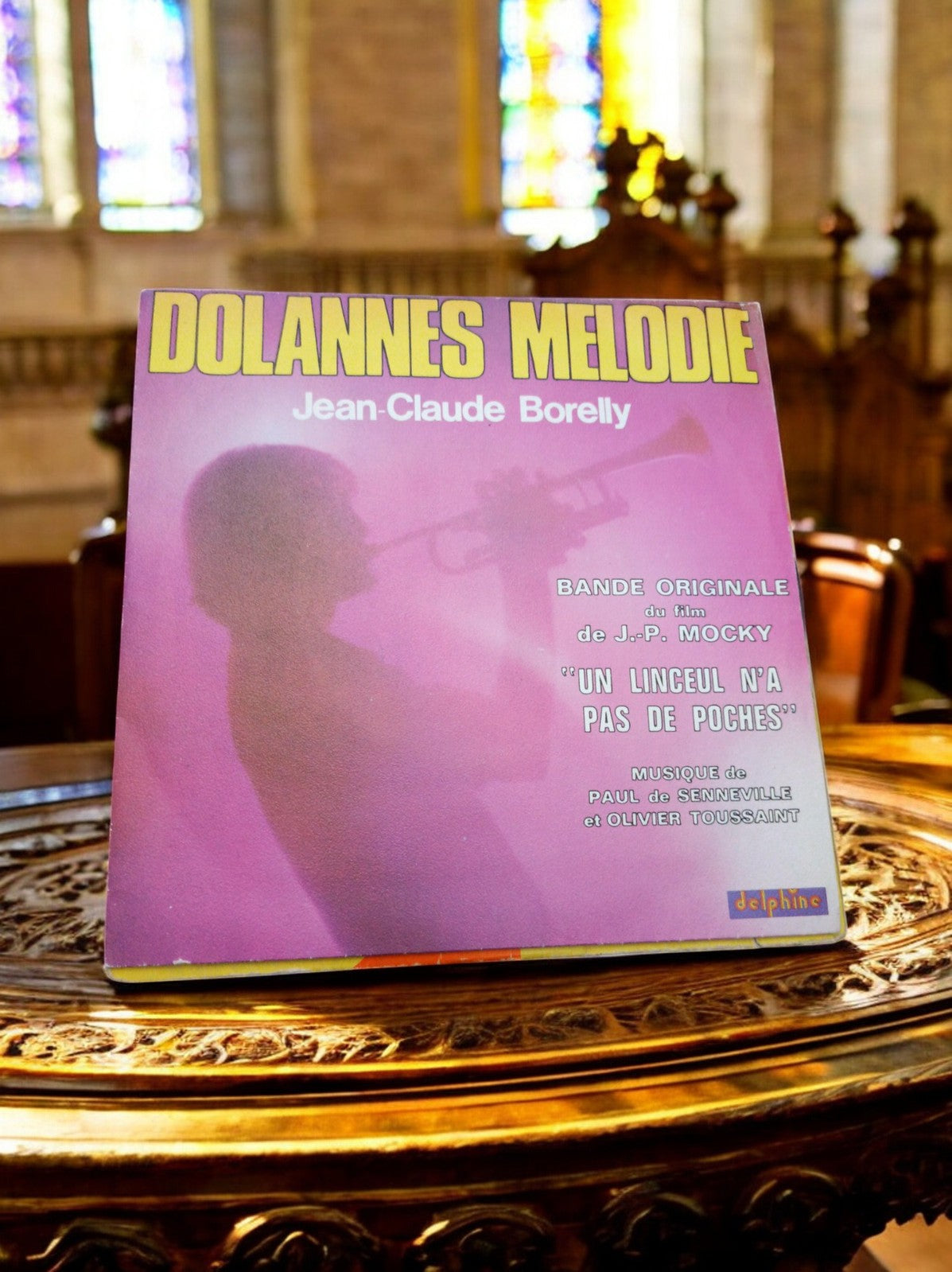 Vinyle 45T Dolannes Melodie Jean-Claude Borelly BOF vintage Delphine