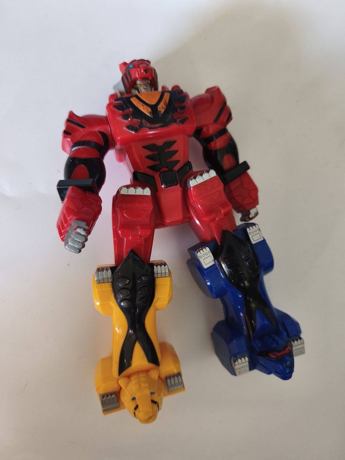 Figurine Power Rangers Jungle Fury MegaZord Bandai 2007 articulée d'occasion