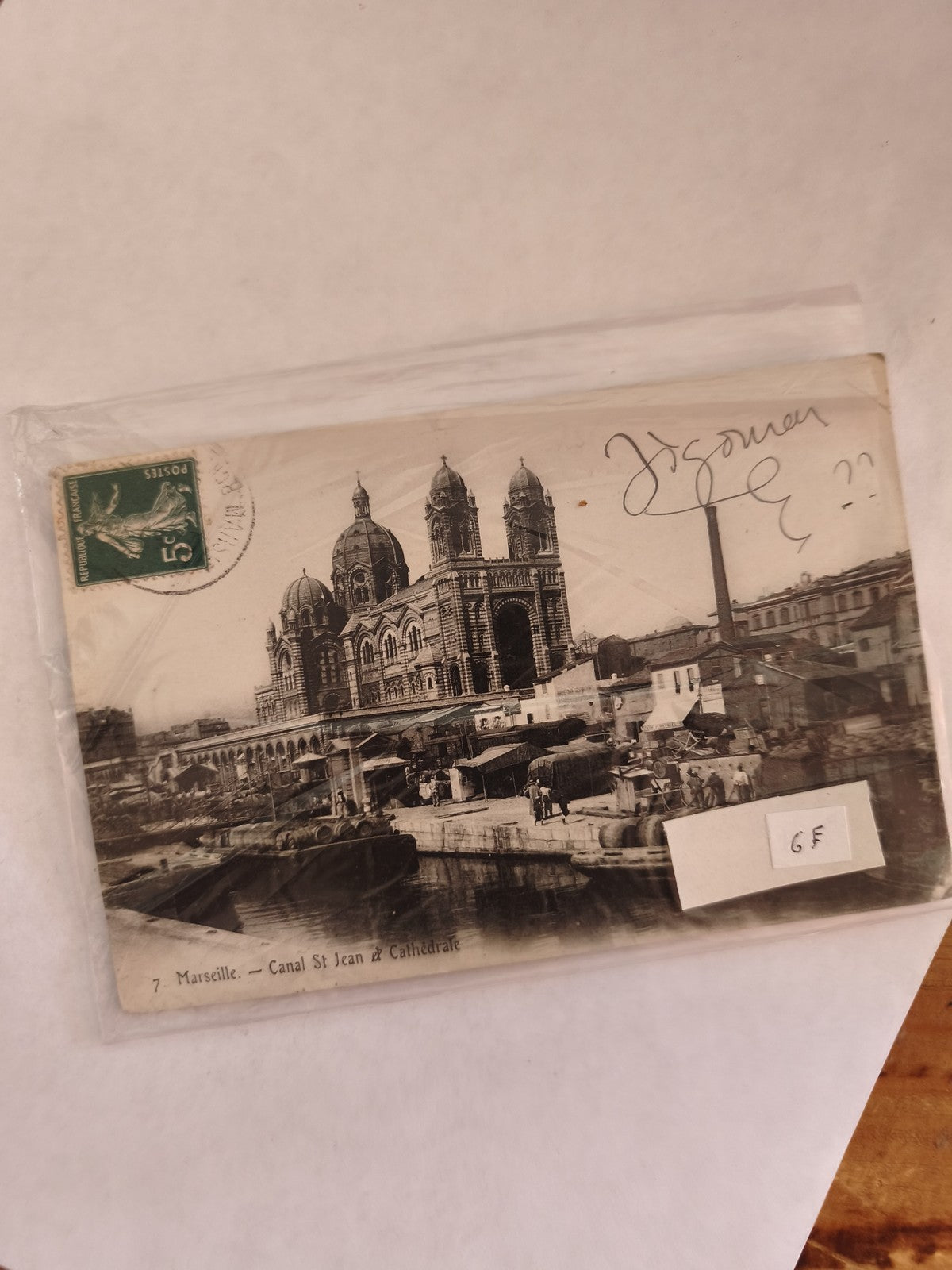 Carte postale ancienne vintage Marseille collection rétro France PHOTOS
