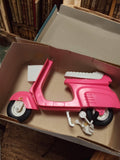 Scooter Barbie vintage Mattel années 90 rose jouet ancien collection rare