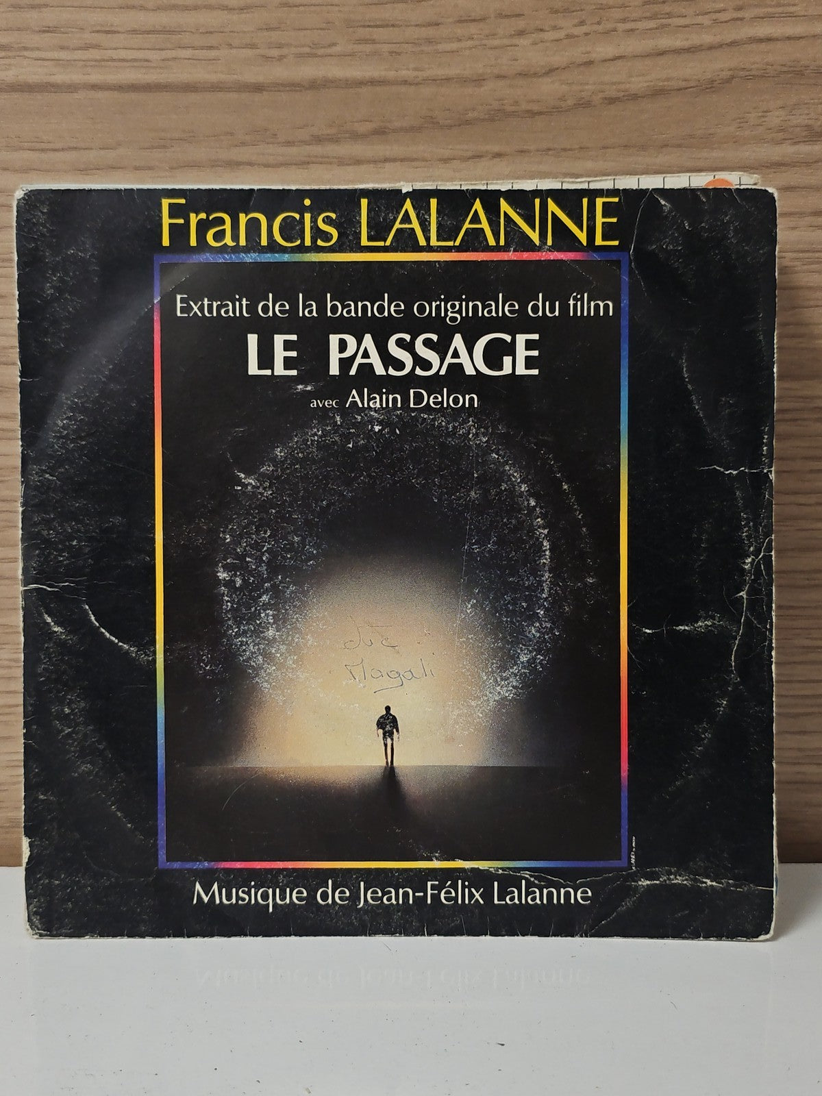 Vinyle 45 tours ancien Francis Lalanne disque vintage rétro collection musique f