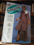 Patron couture vintage Modes & Travaux robe 2510, années 60, grande taille rétro