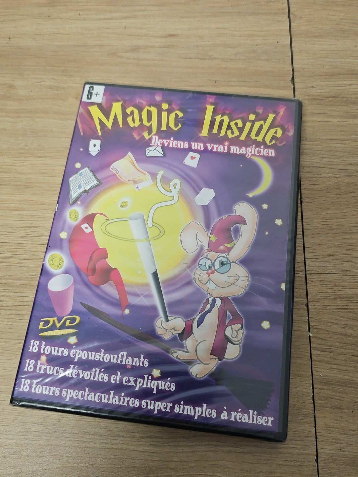 DVD Magic Inside film d'occasion édition française, comédie familiale, VF inclus
