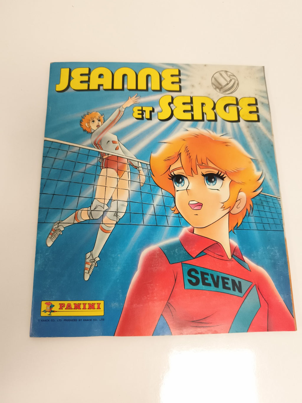 Album Panini vintage Jeanne et Serge complet manga volley rétro années 80