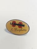 Pin's vintage Le Bosphore ancien badge collection rétro souvenir Turquie rare