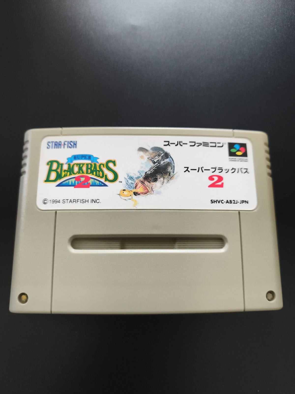 Cartouche Super Famicom Super Black Bass 2 Starfish Nintendo JAP
