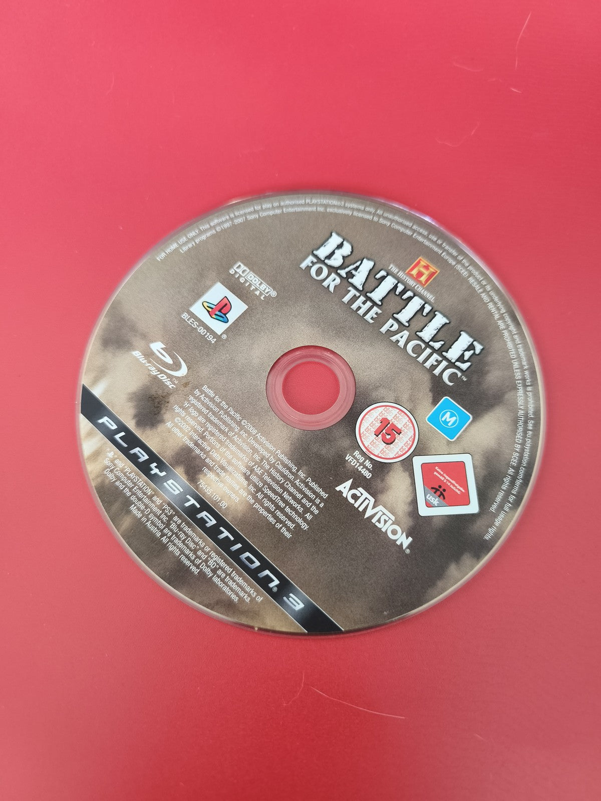Jeu PS3 Battle for the Pacific ? CD seul pour PlayStation 3, version française